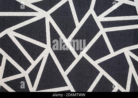 Background from geometric cloth pattern Stock Photo
