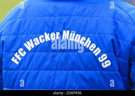Weinberg, Germany. 18th Oct, 2020. FFC Wacker jacket at the Frauenregionalliga match between SV Weinberg and FFC Wacker München. Sven Beyrich/SPP Credit: SPP Sport Press Photo. /Alamy Live News Stock Photo