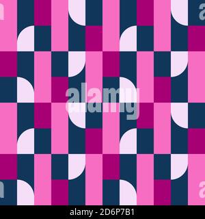 Clear shapes and colors will transform any surface and make it attractive. Repeating pattern for the web, advertising, textiles, printing products, an Stock Vector