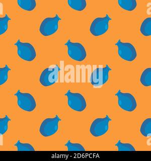 https://l450v.alamy.com/450v/2d6pcfa/blue-pitcherseamless-pattern-on-orange-background-2d6pcfa.jpg