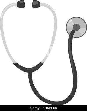 heart with stethoscope medical vector illustration design Stock Vector ...