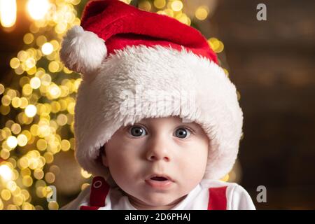 Santa hat for 1 year best sale old