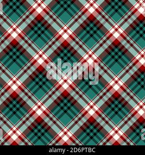 Tartan plaid pattern background. Texture for plaid, tablecloths, clothes, shirts, dresses, paper, bedding, blankets, quilts and other textile products Stock Vector