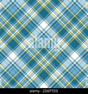 Tartan plaid pattern background. Texture for plaid, tablecloths, clothes, shirts, dresses, paper, bedding, blankets, quilts and other textile products Stock Vector