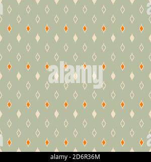 Retro seamless pattern. Seamless abstract Vintage background. Geometric pattern. Vector illustration. Stock Vector