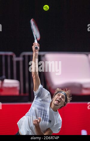 Alexander ZVEREV (GER), Action, Serve, Tennis, Bett1HULKS Indoors 2020 ...