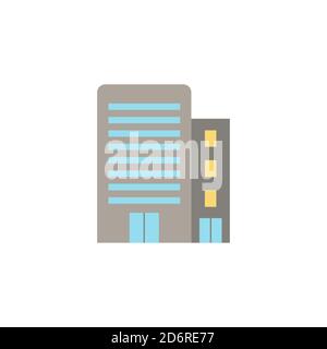 Office icon. Simple element from buildings collection. Creative Office icon for web design, templates, infographics and more Stock Vector