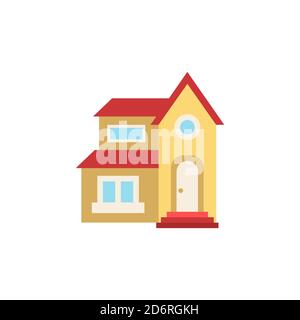 Villa icon. Simple element from buildings collection. Creative Villa icon for web design, templates, infographics and more Stock Vector