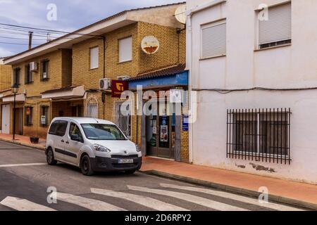 Tabacos in the Small Rural Town of Alfoquia, Zurgena, Almanzora Valley, Almeria Province, Andalucía, Spain Stock Photo