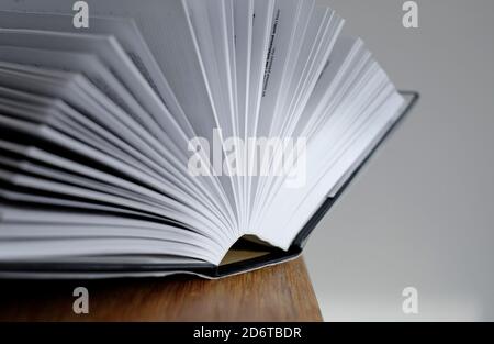 oxford english dictionary book in home interior Stock Photo