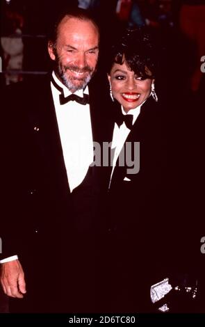 Diana Ross and Arne Naess - London - 1986 Stock Photo - Alamy