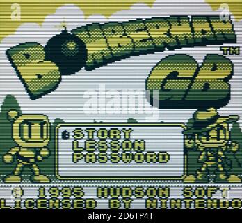 Bomberman 2 hi-res stock photography and images - Alamy