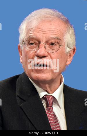 Josep Borrell - *24.04.1947: Spanish politician and High Representative for Foreign Affairs and Security Policy of the European Union since 2019, Span Stock Photo