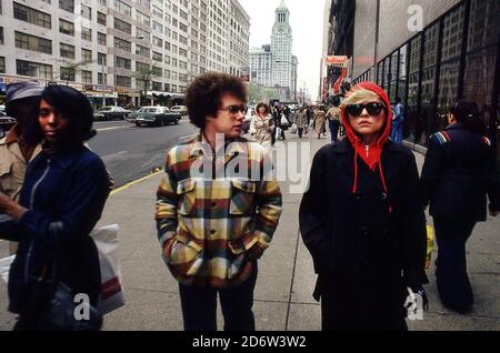 Debbie Harry of New York Punk band Blondie 1978 Stock Photo