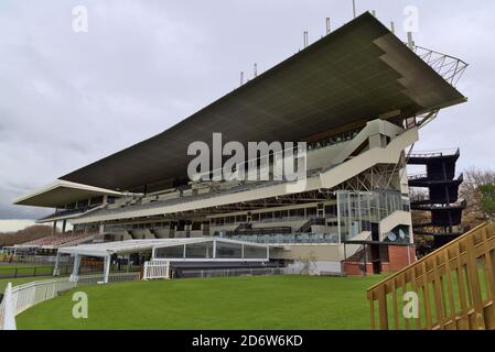 AUCKLAND, NEW ZEALAND - Jun 22, 2019: Auckland / New Zealand - June 22 2019: View of Auckland Racing Club Ellerslie Racecourse stadium Stock Photo