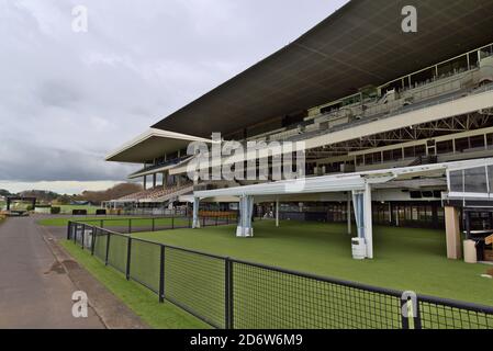 AUCKLAND, NEW ZEALAND - Jun 22, 2019: Auckland / New Zealand - June 22 2019: View of Auckland Racing Club Ellerslie Racecourse stadium Stock Photo