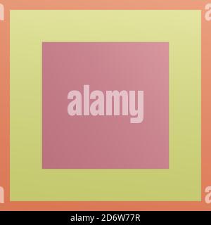 Colorful Overlapping squares, Blocks vector illustration. Color squares stack Stock Vector