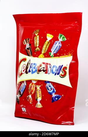 Mars Celebrations Pouch Stock Photo