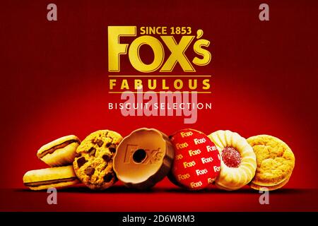 Fox's Fabulously Biscuits Stock Photo