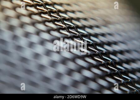 Close-up abstract mesh blur image Stock Photo