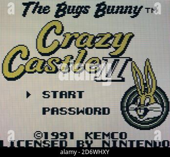 BUGS BUNNY CRAZY CASTLE 2 - NINTENDO GAMEBOY - GAME ONLY
