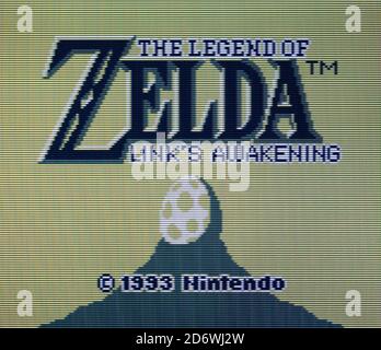 Legend of Zelda - A Link to the Past - Four Swords - Nintendo Game Boy  Advance Videogame - Editorial use only Stock Photo - Alamy