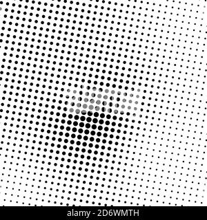 Circle halftone, screentone vector illustrations. Dots, dotted, speckles vector illustration Stock Vector