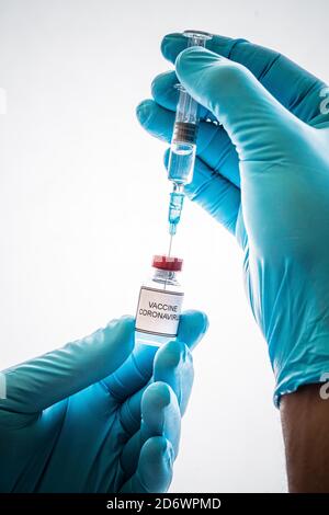 Covid-19 vaccine, conceptual image. Stock Photo