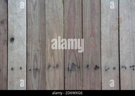 Background of gray wooden planks texture for design. Stock Photo