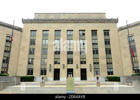 Tennessee State Office Building next to the State Capitol in Nashville, Tennessee, USA. Stock Photo