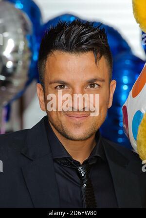 Peter Andre celebrate the launch of BBC Children in Need POP Goes the ...