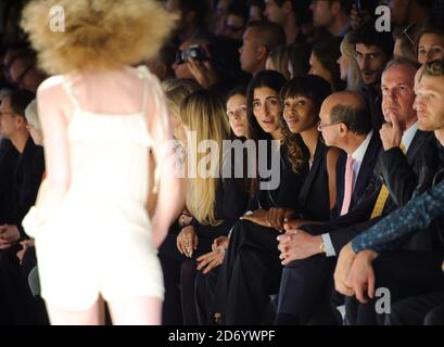 Naomi Campbell showing a breast nipple as she leaves the Toni&Guy - Hair  Fashion Show at Somerset House. London, England - 15.09.11 Credit  Mandatory: WENN.com Stock Photo - Alamy