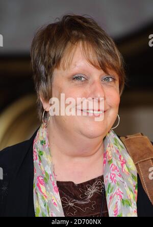 Kathy Burke arrives at the Sky Women in Film & Television Awards, at