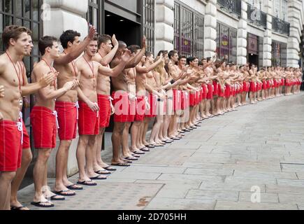 36 Gilly Hicks And Hollister Flagship Store Opening Stock Photos