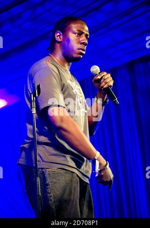 Nathan Caton performing at the Latitude festival in Southwold, Suffolk. Stock Photo