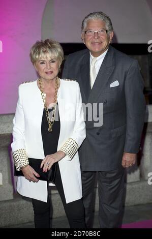 Gloria Hunniford and husband Stephen Way attending the Inspiration Awards for Women, at Cadogan Hall in west London. Stock Photo