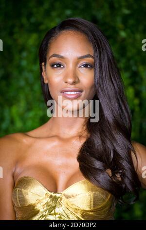 Jourdan Dunn attending the 58th London Evening Standard Theatre Awards in association with Burberry, at the Savoy Hotel in London. Stock Photo