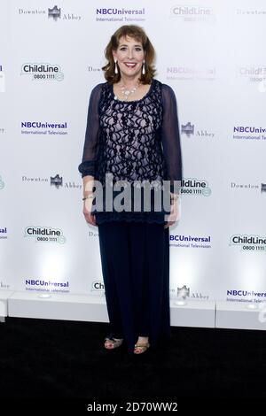 Phyllis Logan attending the Downton Abbey Childline Ball, held at the Savoy Hotel in central London. Stock Photo