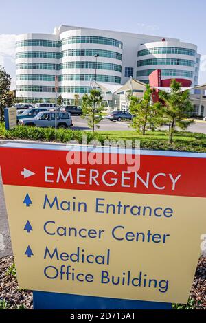 Florida Tavares AdventHealth Waterman Hospital,entrance exterior ...