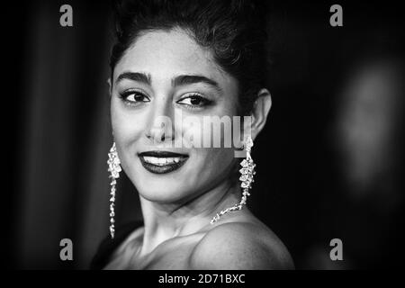 Golshifteh Farahani attending the world premiere of Exodus Gods and Kings, in Leicester Square, London. Stock Photo