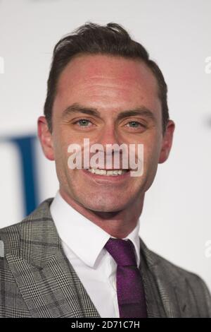 Daniel Brocklebank attending the UK Premiere of The Theory of Everything at the Odeon Leicester Square, London. Stock Photo