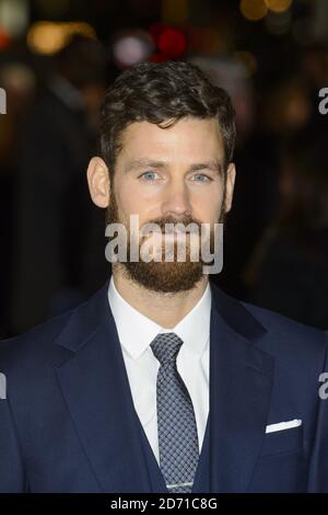 Henry Garrett attending the premiere of testament of Youth, at the ...