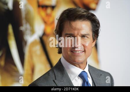 Tom Cruise attending the Mission Impossible Rogue Nation Premiere, at the BFI Imax cinema in Waterloo, London Stock Photo