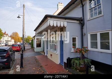 Kentish House, High Street, Brasted, Kent, UK, Autumn 2020 Stock Photo