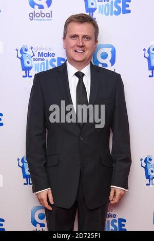 Aled Jones during Global's Make Some Noise Night, held at Supernova, at Victoria Embankment Gardens, London. The event raised money for Global's Make Some Noise - the charity set up by Global, the media and entertainment group - to help disadvantaged youngsters across the UK. Picture date: Thursday November 24th,  2016. Photo credit should read: Matt Crossick/ EMPICS Entertainment. Stock Photo
