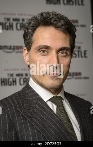 Rufus Sewell pictured at the Odeon cinema in Panton Street, London, to promote the upcoming release of Season 2 of The Man in the High Castle on Amazon Prime Video. Picture date: Wednesday November 30th, 2016. Photo credit should read: Matt Crossick/ EMPICS Entertainment. Stock Photo