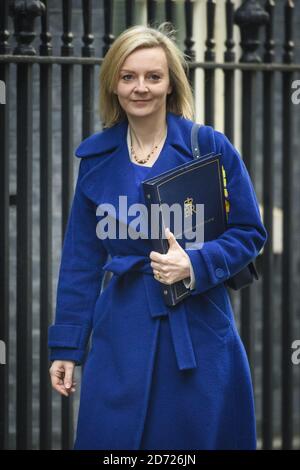 Justice secretary and The Lord Chancellor,Liz Truss, at Downing street ...