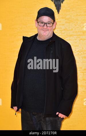 Johnny Vegas attending a gala screening of the Lego Batman Movie, at the Empire cinema in Leicester Square, London. Picture date: Saturday January 28, 2016. Photo credit should read: Matt Crossick/ EMPICS Entertainment. Stock Photo