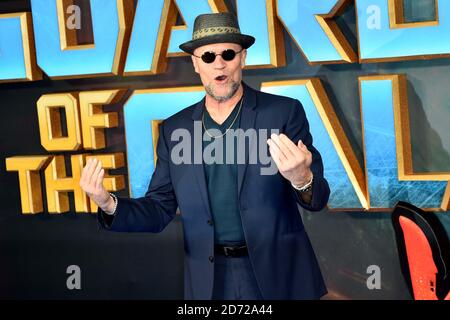 Michael Rooker attending The European Premiere of Guardians of the Galaxy Vol. 2 held at the Eventim Apollo, London. Picture date: Monday April 24, 2017. Photo credit should read: Matt Crossick/ EMPICS Entertainment Stock Photo