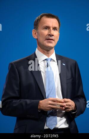 Health Secretary Jeremy Hunt gives a speech on safety in hospitals ...